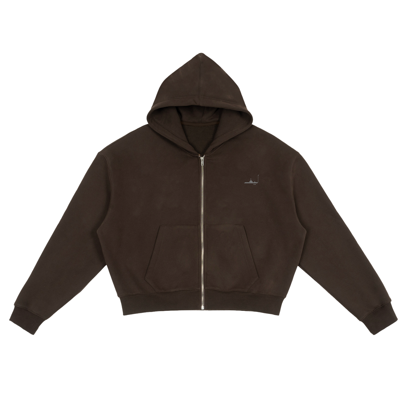 leafs Zip-Up Boxy Hoodie ( hoodie only)