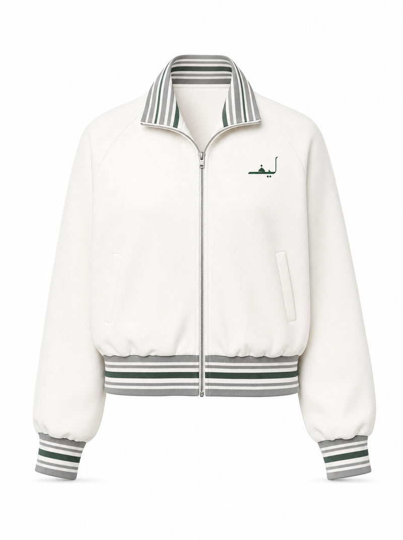 leafs Rib Collar  Jacket