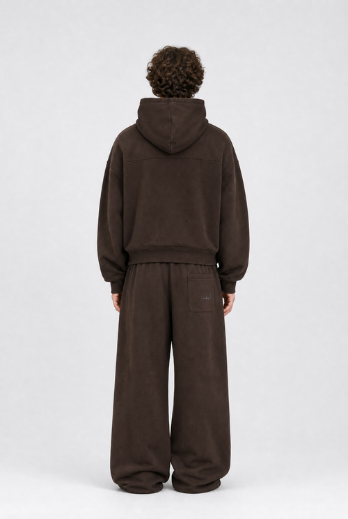 Fleece leaf Sweatpants ( sweatpants only)