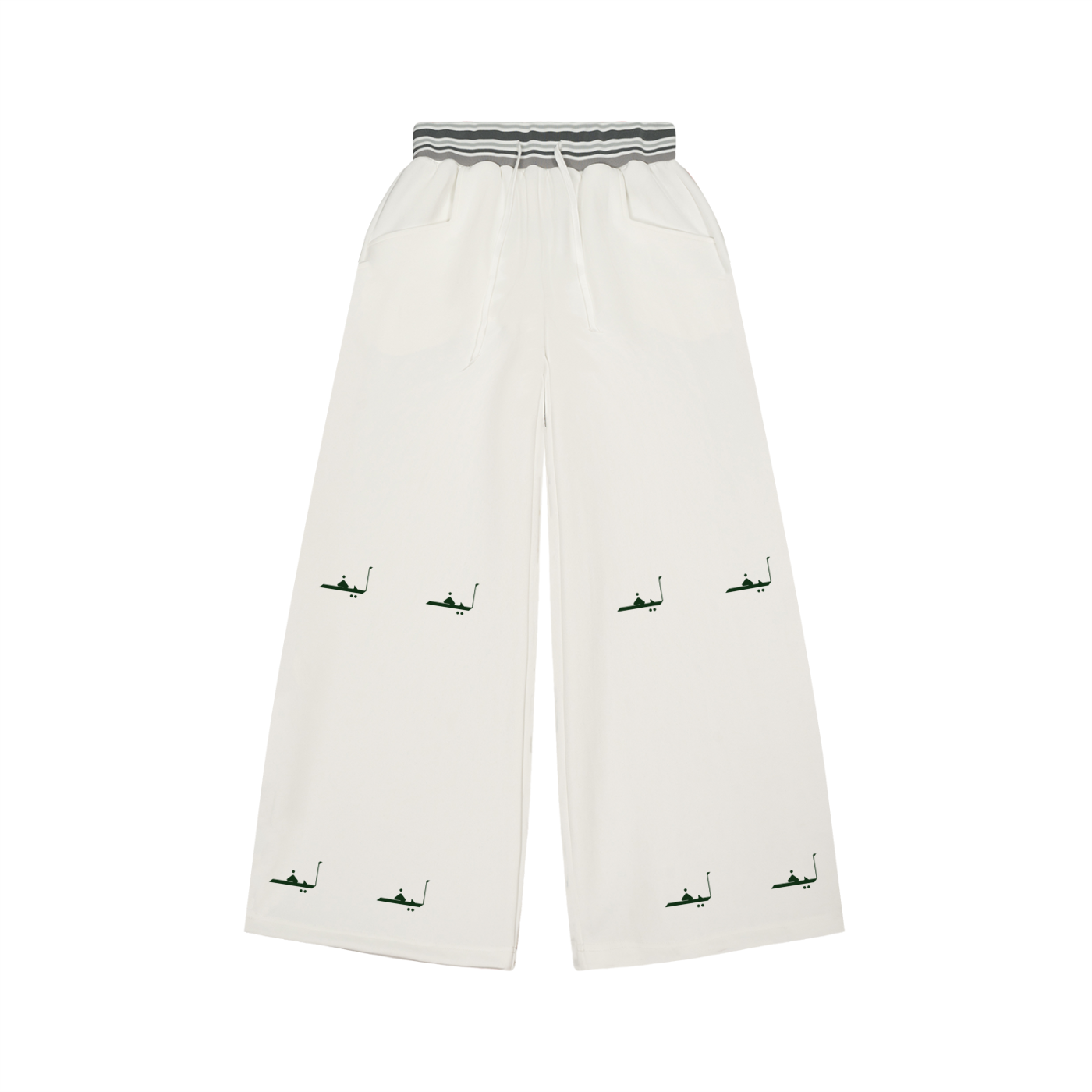 leafs Waist Wide Leg Pants (pants only)